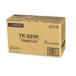 Kyocera Genuine Toner 1T02HP0EU0 (TK-820K) Black 15000 pages