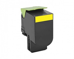 Lexmark Genuine Toner 80C0X40 (800X4) Yellow
