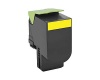 Lexmark Genuine Toner 80C0X40 (800X4) Yellow