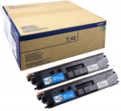 Brother Genuine Toner TN-329CTWIN Cyan 12000 pages