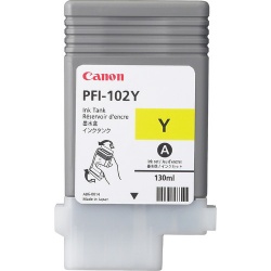 Canon Genuine Ink Cartridge 0898B001 (PFI-102 Y) Yellow