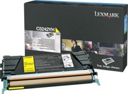 Lexmark Genuine Toner C5242YH Yellow 5000 pages