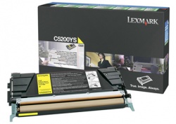 Lexmark Genuine Toner C5200YS Yellow