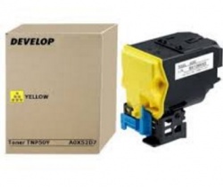 Develop Genuine Toner A0X52D7 (TNP-50 Y) Yellow