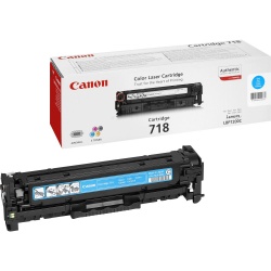 Canon Genuine Toner 2661B002 (718C) Cyan 2900  pages