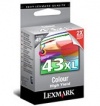 Lexmark Genuine Ink Cartridge 18YX143BL (43XL)