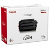 Canon Genuine Toner 3482B002 (724H) Black 12500  pages