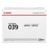 Canon Genuine Toner 0287C001 (039) Black 11000  pages