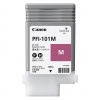 Canon Genuine Ink Cartridge 0885B001/PFI-101M Magenta