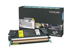 Lexmark Genuine Toner C5240YH Yellow