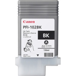 Canon Genuine Ink Cartridge 0895B001 (PFI-102 BK) Black